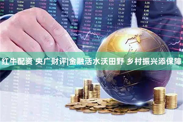 红牛配资 央广财评|金融活水沃田野 乡村振兴添保障