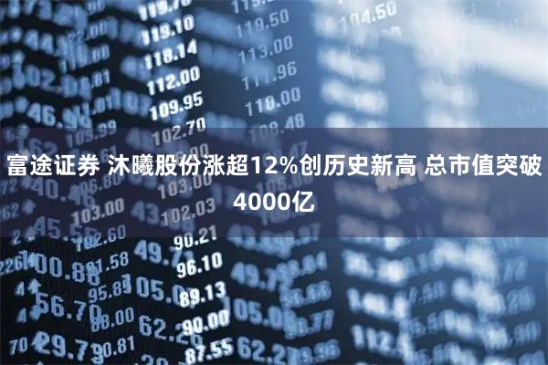 富途证券 沐曦股份涨超12%创历史新高 总市值突破4000亿