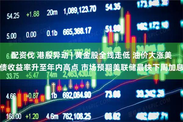 配资伐 港股异动 | 黄金股全线走低 油价大涨美债收益率升至年内高点 市场预期美联储最快下周加息